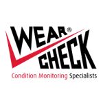“WearCheck logo with red checkmark and tagline Condition Monitoring Specialists”