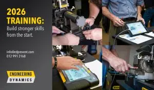 “Engineering Dynamics 2026 training promotion with hands-on technical equipment”
