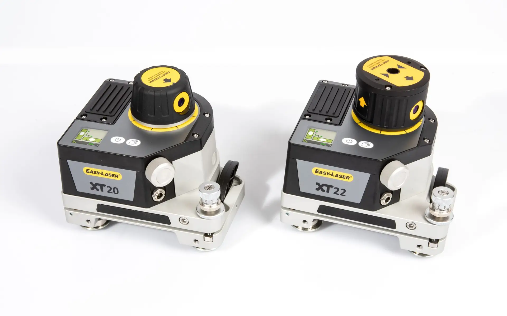 “Easy-Laser XT20 and XT22 precision alignment devices”